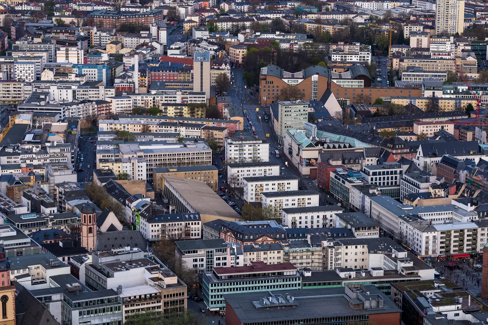 Stadtansicht von Frankfurt am Main