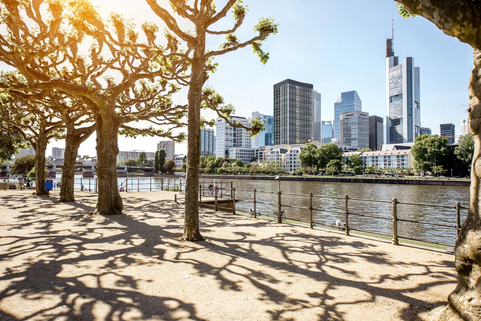 Am Wasser in Frankfurt am Main
