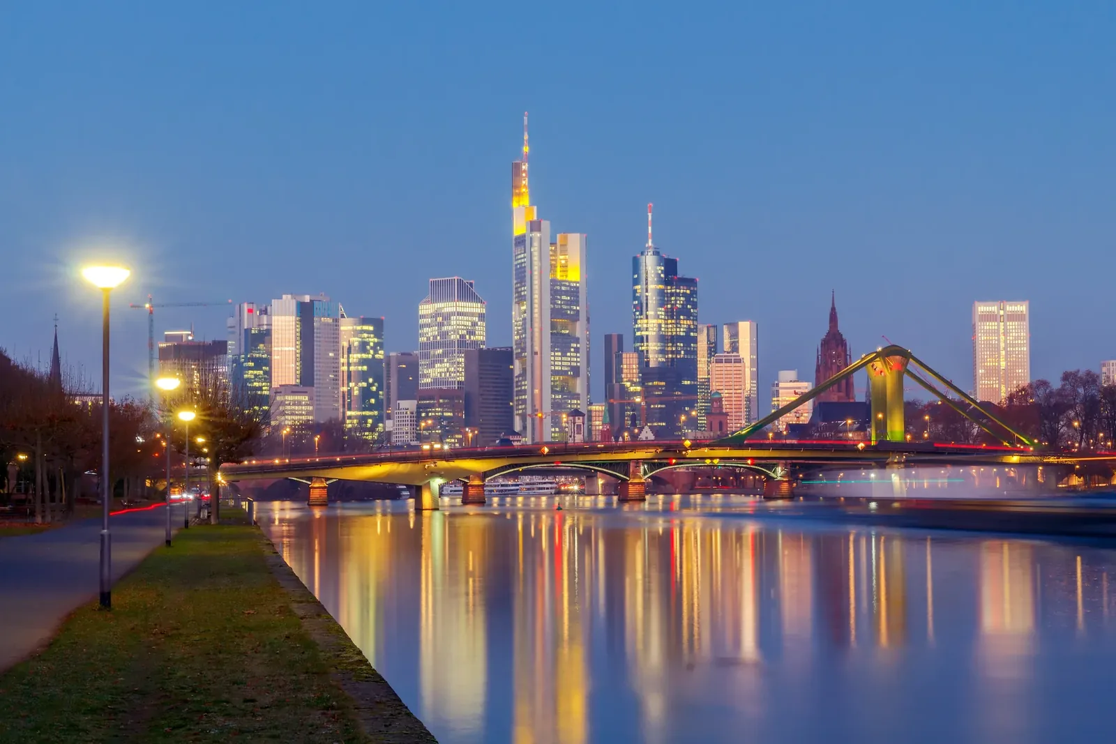 Stadtansicht von Frankfurt am Main