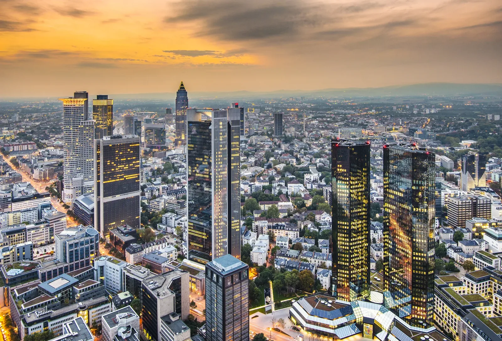 Stadtansicht von Frankfurt am Main