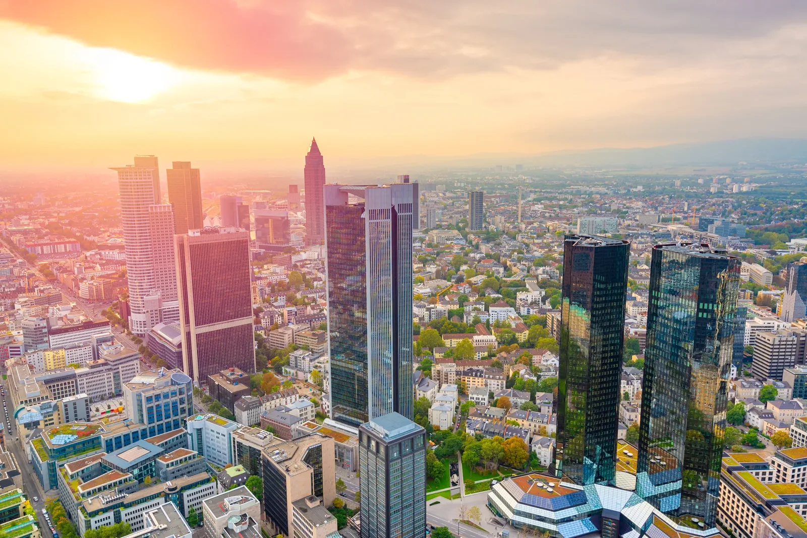 Stadtansicht von Frankfurt am Main