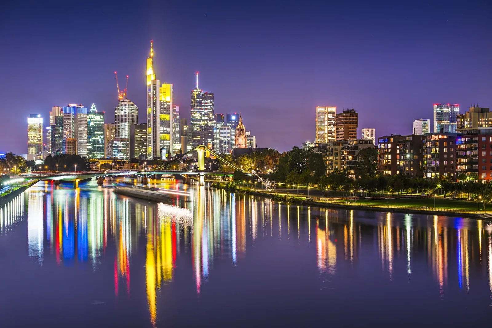 Am Wasser in Frankfurt am Main
